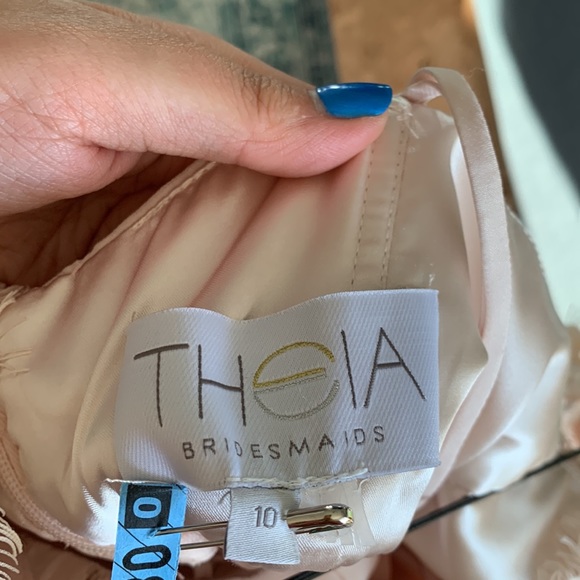 Light Pink Bridesmaid Dress - Picture 7 of 8